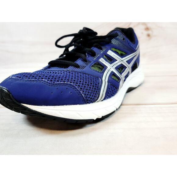 Asics Gel Contend 5 Running Shoe Sneakers Mens Size 10 Extra Wide Blue 1011A252 - Picture 13 of 16